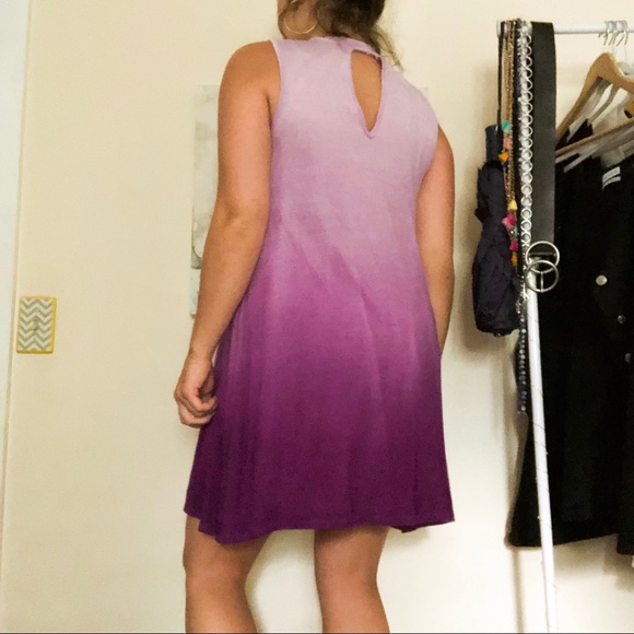 Ombré purple dress - Picture 2 of 2